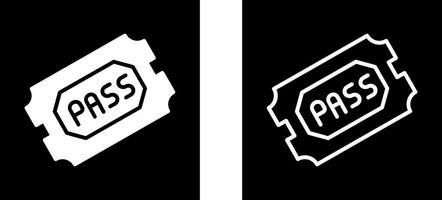 Passes Vector Icon
