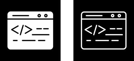 Web Coding Vector Icon