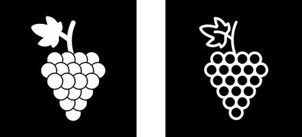 Grapes Vector Icon