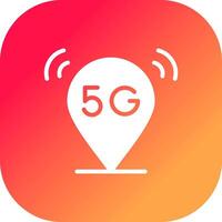 5G Creative Icon Design vector