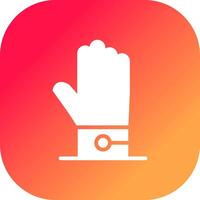 Glove Creative Icon Design vector