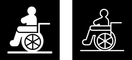 Wheelchair Vector Icon