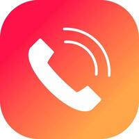 Call Creative Icon Design vector