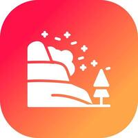 Avalanche Creative Icon Design vector