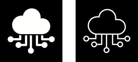 Cloud Computing Vector Icon