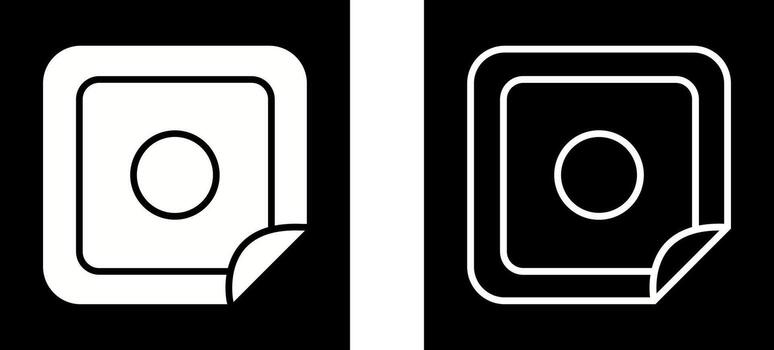 Nicotine Patch Vector Icon