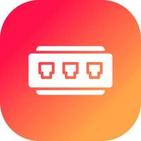 Hub Creative Icon Design vector