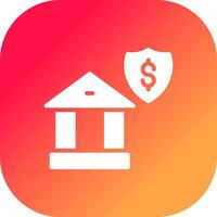 Banking Security Creative Icon Design vector