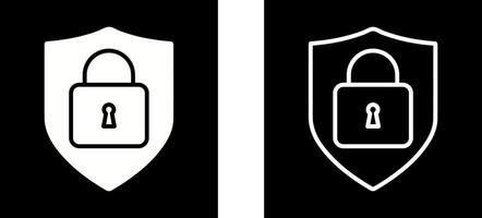 icono de vector de seguridad