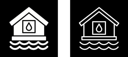 Water House Vector Icon