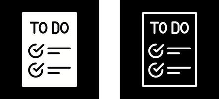 Today to Done CheckList Vector Icon