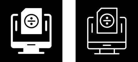 Divide Vector Icon