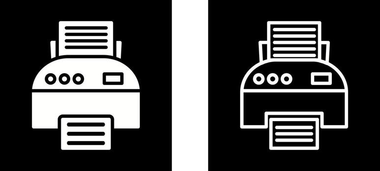 Printer Vector Icon