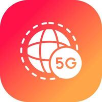 5G Creative Icon Design vector