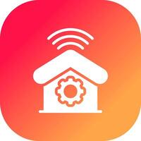 Home Automation Creative Icon Design vector