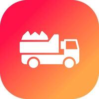 Truck Creative Icon Design vector