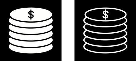 Stack of Coins Vector Icon