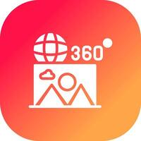 360 Image Creative Icon Design vector