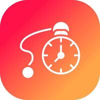 diseño de icono creativo de reloj de bolsillo vector