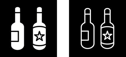 Beer Bottles Vector Icon