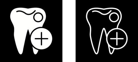 icono de vector de dentista