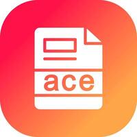 ACE Creative Icon Design vector