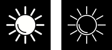 Sun Vector Icon