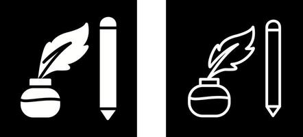 Writing Equipment Vector Icon