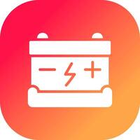 Battery Creative Icon Design vector