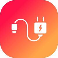 Charger Creative Icon Design vector