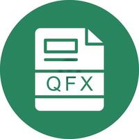 QFX Creative Icon Design vector