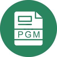 PGM Creative Icon Design vector