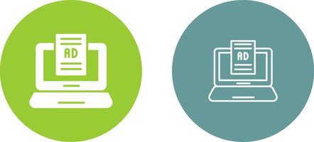 Internet Ads Vector Icon