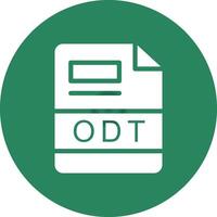 ODT Creative Icon Design vector