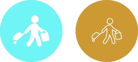 Carrying Bag Vector Icon