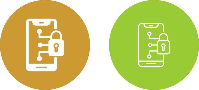 Secure Device Vector Icon