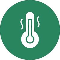 Hot Temperature Creative Icon Design vector