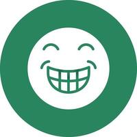 Grin Creative Icon Design vector