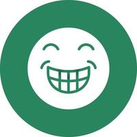 Grin Creative Icon Design vector