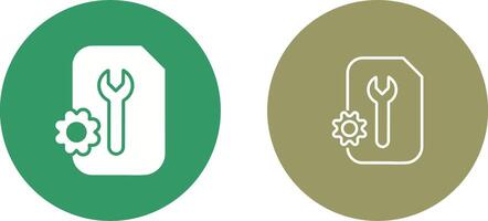 Configuration Vector Icon