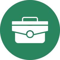 Briefcase Creative Icon Design vector