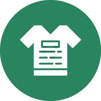Tshirt Creative Icon Design vector