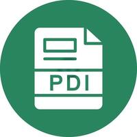 PDI Creative Icon Design vector