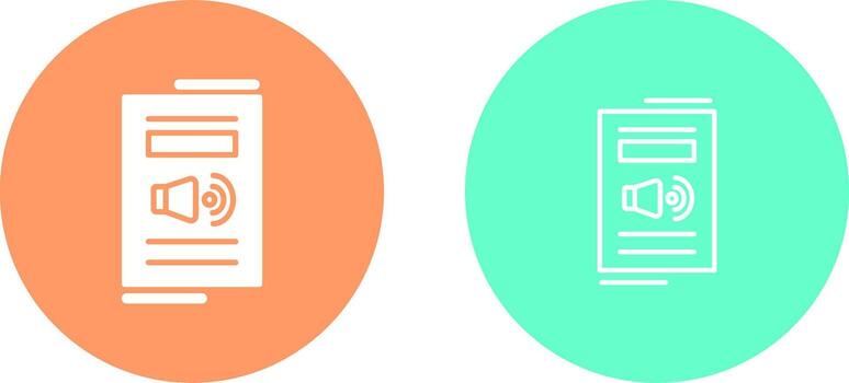 Speaker Vector Icon