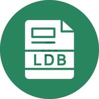 LDB Creative Icon Design vector