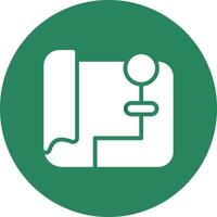 Map Marker Creative Icon Design vector