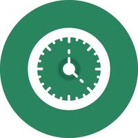 Glyph Circle Gradient Design vector