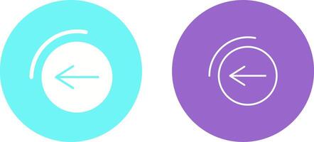 Back Button Vector Icon