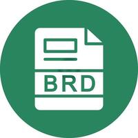 BRD Creative Icon Design vector