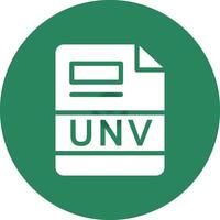 UNV Creative Icon Design vector